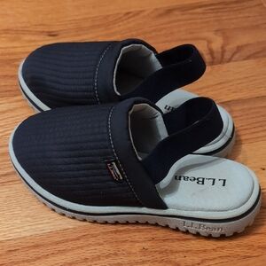 L.L. Bean Navy Blue Slippers - Size 12/13 Kids'